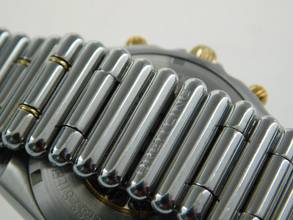 Thumbnail von Breitling Chronomat Stahl Gold mit UTC und Stahl Goldband absolute Rarität Seltene Ausführung im Top Zustand