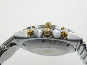 Thumbnail von Breitling Chronomat Stahl Gold mit UTC und Stahl Goldband absolute Rarität Seltene Ausführung im Top Zustand