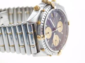 Thumbnail von Breitling Chronomat Stahl Gold mit UTC und Stahl Goldband absolute Rarität Seltene Ausführung im Top Zustand