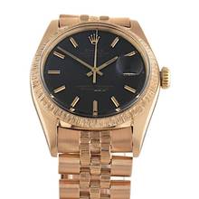Thumbnail von Rolex Datejust 36 Black Dial Roségold Ref.1607