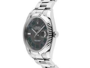 Thumbnail von Rolex Datejust 41 Wimbledon Ref.126334 Bj.2020 Full Set wie Neu Datejust Wimbledon
