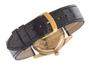Thumbnail von Rolex Oyster Perpetual 34 Bombay Ref.6593 Bj.1959 original Box sehr gut Vintage Oyster Perpetual Bombay 14kt Gelbgold