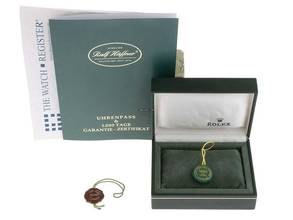 Rolex Oyster Perpetual 34 Bombay Ref.6593 Year 1959 original box very good vintage Oyster Perpetual Bombay 14kt yellow gold