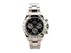  Rolex Daytona Cosmograph Daytona Weißgold Ref. 126509 Schwarz 
