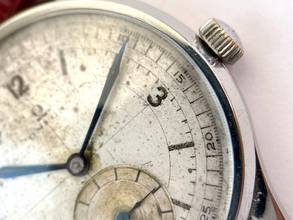 Thumbnail von Omega Classic Sector Dial Oversize Jumbo 37mm Serviced 26.5 sob ck 859 Vintage ck859