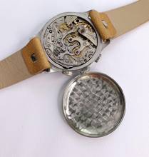 Thumbnail von Omega Classic Serviced Vintage 33.3 Chronograph Black Restord Sector Dial 38mm