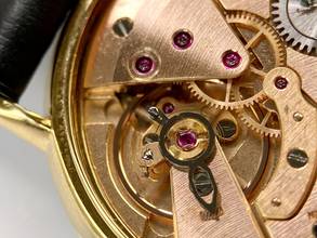 Thumbnail von Omega Genève Serviced Geneve Vintage Black Restored Dial 131019 131019