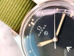 Thumbnail von Omega Classic Military Thin Arrow Air Force Royal Vintage 37mm 2777 RAF (Dirty Dozen Style) 2777