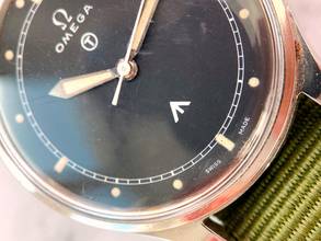 Thumbnail von Omega Classic Military Thin Arrow Air Force Royal Vintage 37mm 2777 RAF (Dirty Dozen Style) 2777