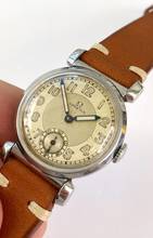 Thumbnail von Omega Serviced Small Scarab Steel Art Deco Cal. 26.5 SOB two-tone dial