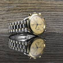 Thumbnail von Omega Speedmaster Date 39 Automatic TOP VINTAGE Steel / Gold