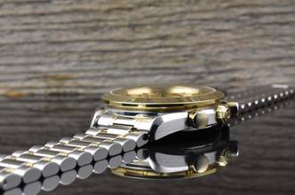 Thumbnail von Omega Speedmaster Date 39 Automatic TOP VINTAGE Steel / Gold
