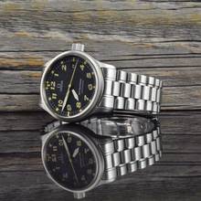 Thumbnail von Omega Genève Dynamic Automatic Black Tritium 5200.50 Vintage Military