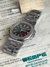 Thumbnail von Patek Philippe Nautilus 3800/1a Nautilus Blue-Steel B + P Full Set From First Owner-Unpolished Sept. 1995 Full-Set-First Owner-German Watch! All parts are original!