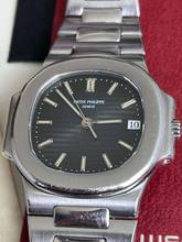 Thumbnail von Patek Philippe Nautilus 3800/1a Nautilus Blue-Steel B + P Full Set From First Owner-Unpolished Sept. 1995 Full-Set-First Owner-German Watch! All parts are original!