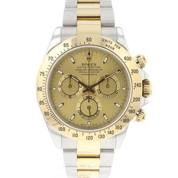  Rolex Daytona Steel/Gold Champagne Dial 