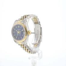  Rolex Lady-Datejust 26 Steel/Gold Jubilee Blue Dial 