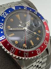 Thumbnail von Rolex GMT-Master Gilt Dial Gilt Dial Tropical Full Set Double Papers & Box