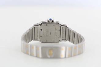 Thumbnail von Cartier Santos REF.1057930//DIAMONDS//STEEL/GOLD//#KS