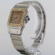 Thumbnail von Cartier Santos REF.1057930//DIAMONDS//STEEL/GOLD//#KS