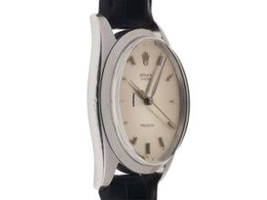 Thumbnail von Rolex Oyster Precision Ref.6424 1964 original Box sehr gut Vintage Oyster Precision Stahl Krokoleder