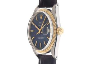 Thumbnail von Rolex Datejust 36 Ref.1601 1960 Box&Beschreibung original Vintage unpoliert Datejust open 6/9