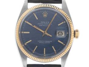 Thumbnail von Rolex Datejust 36 Ref.1601 1960 Box&Beschreibung original Vintage unpoliert Datejust open 6/9