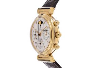 Thumbnail von IWC Da Vinci Perpetual Calendar Ewiger Kalender Ref.IW3750 1998 Full Set original Vintage Unpoliert Da Vinci Ewiger Kalender 18kt Gelbgold