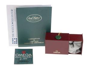 Thumbnail von Omega Speedsonic Seamaster Speedsonic Ref.388.0800 Bj.1974 Box&Beschreibung guter Zustand Vintage Seamaster Speedsonic f300hz