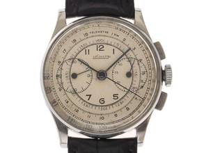 Jaeger-LeCoultre Classic Chronograph Ref.22320 Year 1940 original unpolished vintage chronograph