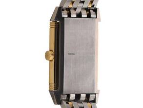 Thumbnail von Jaeger-LeCoultre Reverso Classique Classic Monoface Ref.252.5.08 Year 2002 original box very good vintage Reverso Classic quartz