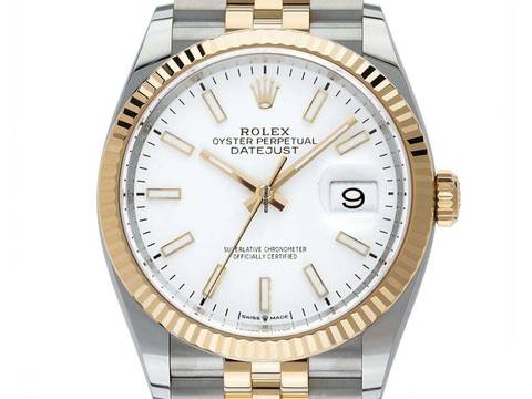  Rolex Datejust 36 Ref.126233 2019 Full Set wie Neu Datejust 