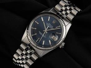 Thumbnail von Rolex Datejust 36 Ref.16014 Bj.1979 Box&Beschreibung sehr gut Vintage Datejust Stahl 18kt Weißgold open 6/9