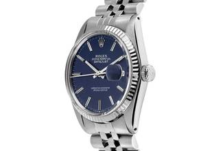 Thumbnail von Rolex Datejust 36 Ref.16014 Bj.1979 Box&Beschreibung sehr gut Vintage Datejust Stahl 18kt Weißgold open 6/9