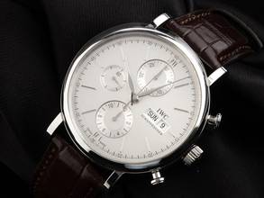 Thumbnail von IWC Portofino Chronograph Day Date Ref.IW391027 2026 Full Set Ungetragen Portofino Day Date Chronograph