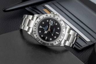 Thumbnail von Rolex Explorer II Black Dial Edelstahl Automatik Herrenuhr Ref. 16570 D-Serie