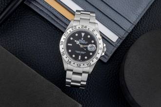 Thumbnail von Rolex Explorer II Black Dial Edelstahl Automatik Herrenuhr Ref. 16570 D-Serie