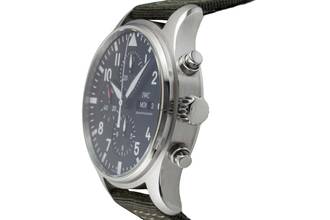 Thumbnail von IWC Fliegeruhr Chronograph Pilot´s Day-Date Chronograph Automatik Herrenuhr IW377709 B&P 2017
