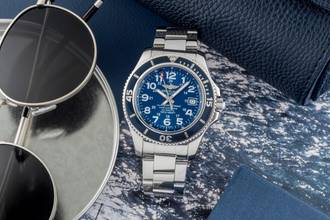 Thumbnail von Breitling Superocean II 42 Stahl Automatik Herrenuhr Ref. A17365D1/C915 B&P 2018