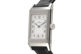 Thumbnail von Jaeger-LeCoultre Reverso Lady Stahl Quarz Damenuhr Q2618540 Klassiker