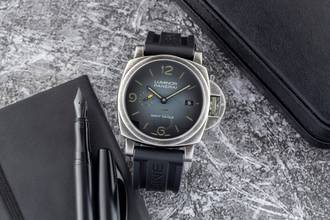  Panerai Luminor Marina Automatic Navy Seals Stahl Automatik Ref. PAM01412 B&P 2023 