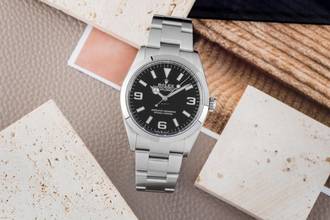 Thumbnail von Rolex Explorer Oyster Edelstahl Automatik Herren Ref. M124270-0001 B&P 2025