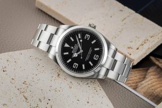Thumbnail von Rolex Explorer Oyster Edelstahl Automatik Herren Ref. M124270-0001 B&P 2025