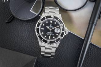 Thumbnail von Rolex Submariner Date 1000ft Oyster Edelstahl Automatik Ref. 16610 W-Serie