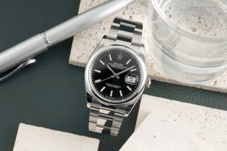 Thumbnail von Rolex Datejust 36 Black Dial Edelstahl Automatik Herrenuhr Ref. 126200 B&P 2021