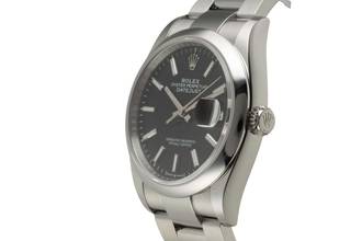 Thumbnail von Rolex Datejust 36 Black Dial Edelstahl Automatik Herrenuhr Ref. 126200 B&P 2021