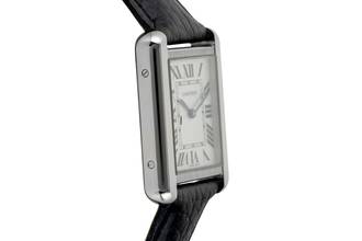 Thumbnail von Cartier Tank Solo Edelstahl Quarz Unisex Ref. WSTA0030 Papiere