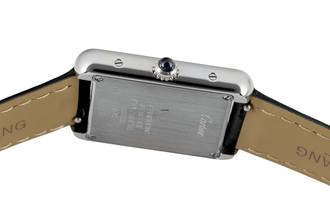 Thumbnail von Cartier Tank Solo Edelstahl Quarz Unisex Ref. WSTA0030 Papiere