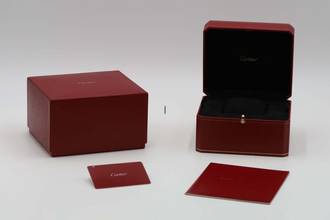 Thumbnail von Cartier Santos Dumont XL Stahl Handaufzug Herrenuhr Ref. W2SA0025 B&P Limited