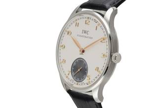 Thumbnail von IWC Portugieser Handaufzug Schaffhausen Portugieser Handaufzug Edelstahl Herrenuhr Ref. IW545405
